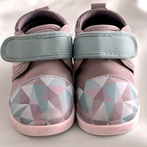 Glacial Refraction Squeakerless Toddler Shoes | Teal/Gray
